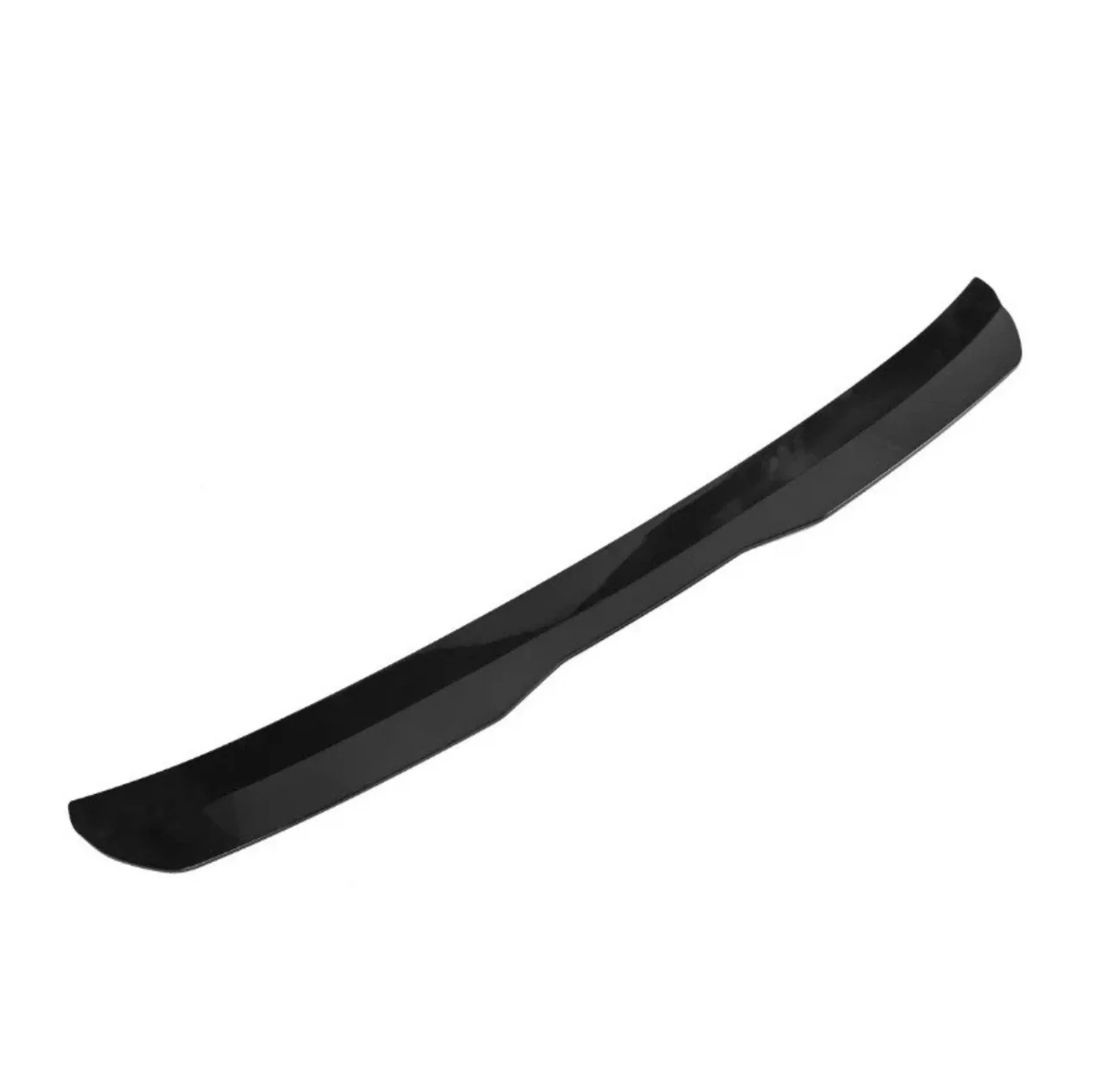 BMW 1 SERIES F20 F21 11-19 Glossy Black Rear Roof Spoiler Lip Extension Wing - Image 2