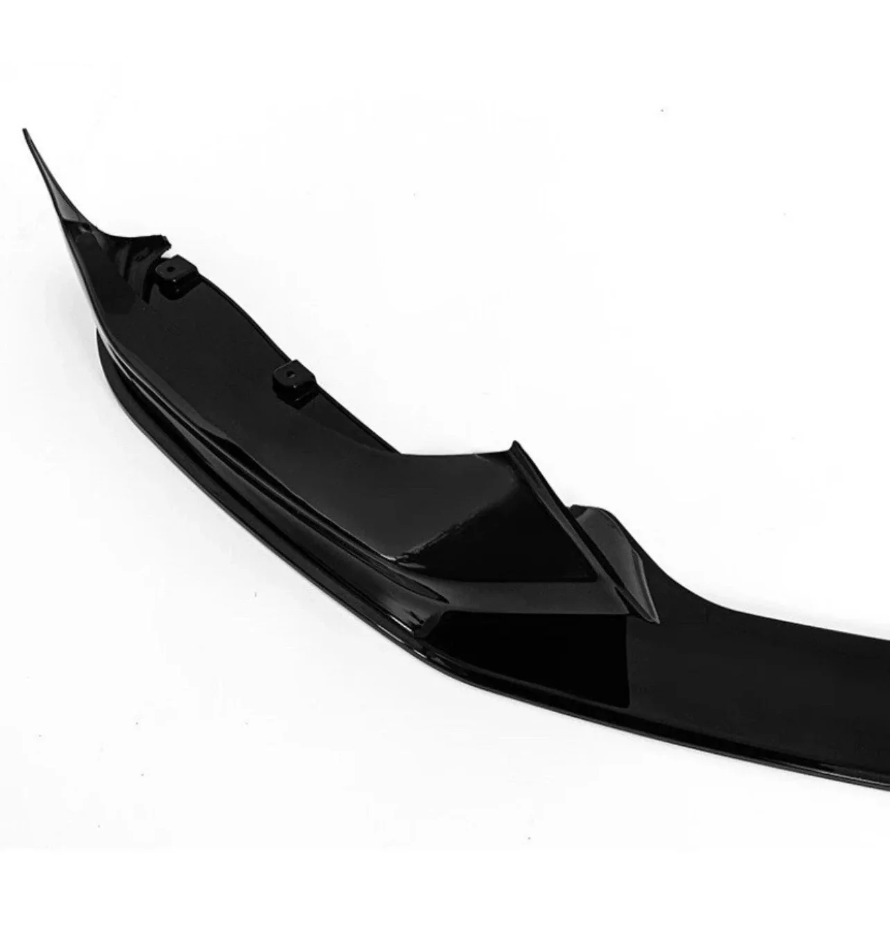 BMW 1 SERIES F20 F21 15-19 LCI M PERFORMANCE GLOSS BLACK FRONT SPLITTER LIP 4-PC - Image 5