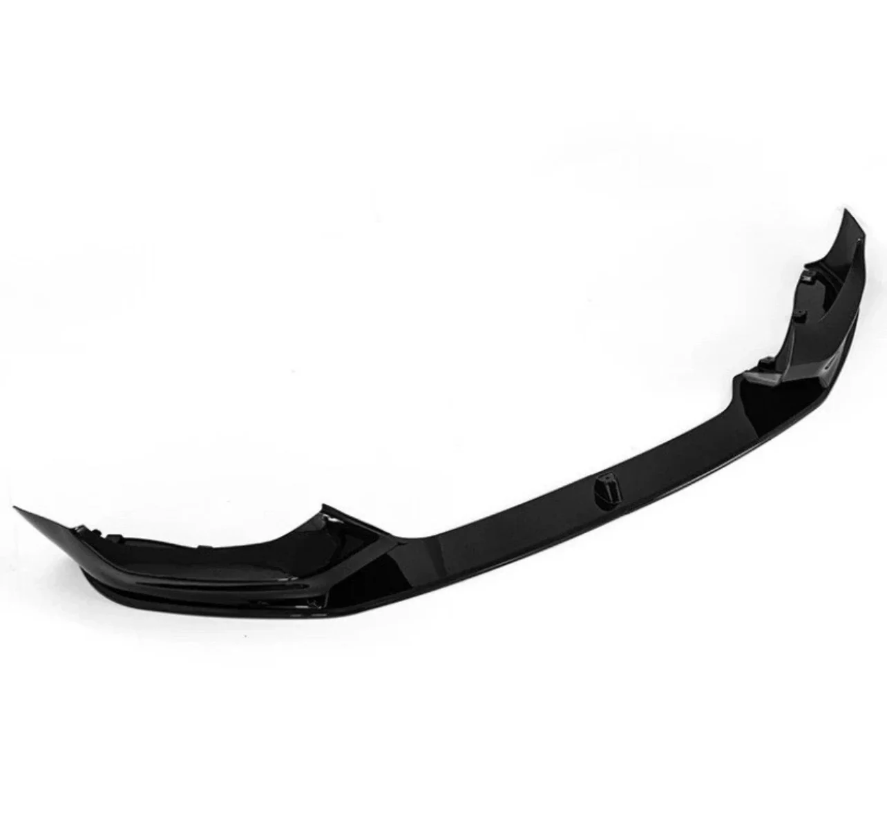 BMW 1 SERIES F20 F21 15-19 LCI M PERFORMANCE GLOSS BLACK FRONT SPLITTER LIP 4-PC - Image 6