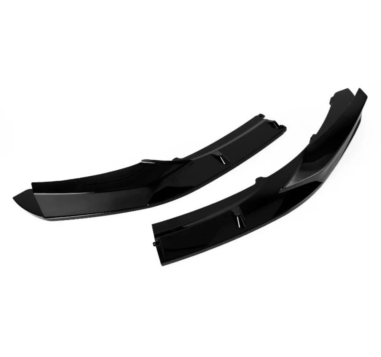 BMW 1 SERIES F20 F21 2PC M SPORT FRONT BUMPER SPLITTER LIP PRE-LCI 2011-2014 - Image 9