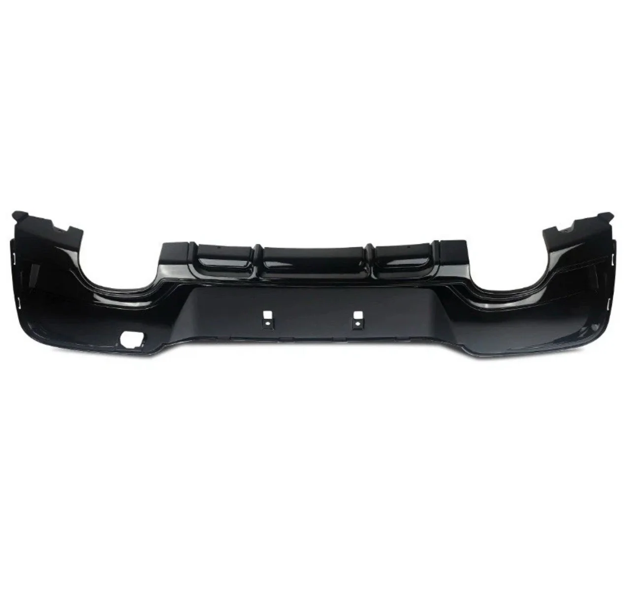 BMW 1 SERIES F20 F21 DIFFUSER PRE-LCI 2011-2014 M135I LOOK GLOSS BLACK QUAD - Image 3