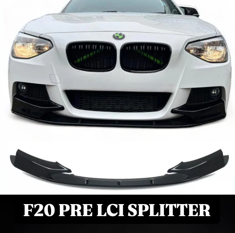 BMW 1 SERIES F20 F21 FRONT SPLITTER LIP VALANCE M PERFORMANCE PRE-LCI 11-15 - Image 3