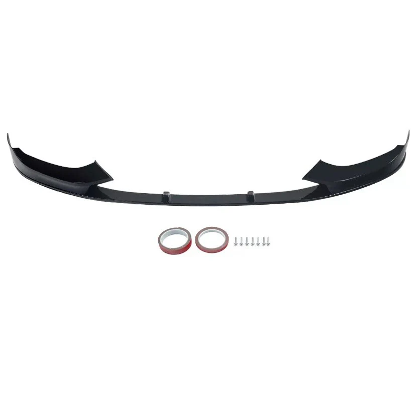 BMW 1 SERIES F20 F21 LCI 15-19 FRONT SPLITTER LIP M PERFORMANCE GLOSS BLACK - Image 4