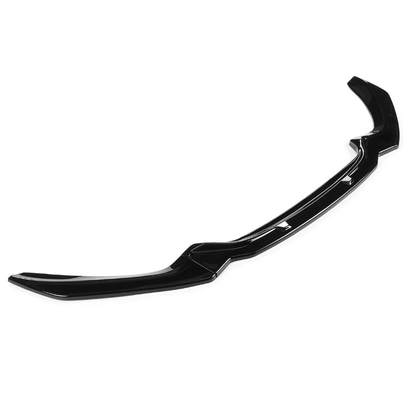 BMW 1 SERIES F20 F21 M SPORT LCI 2015-2019 GLOSS BLACK FRONT SPLITTER LIP - Image 3