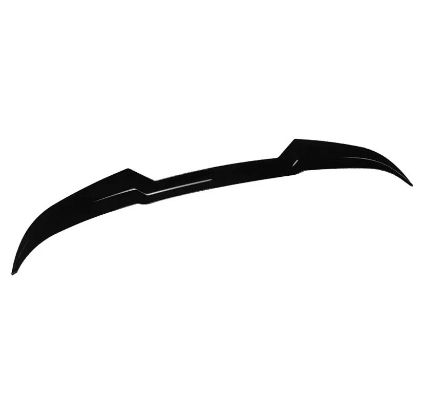 BMW 1 SERIES F40 2019-UP GLOSS BLACK REAR ROOF BOOT SPOILER LIP WING V STYLE - Image 10