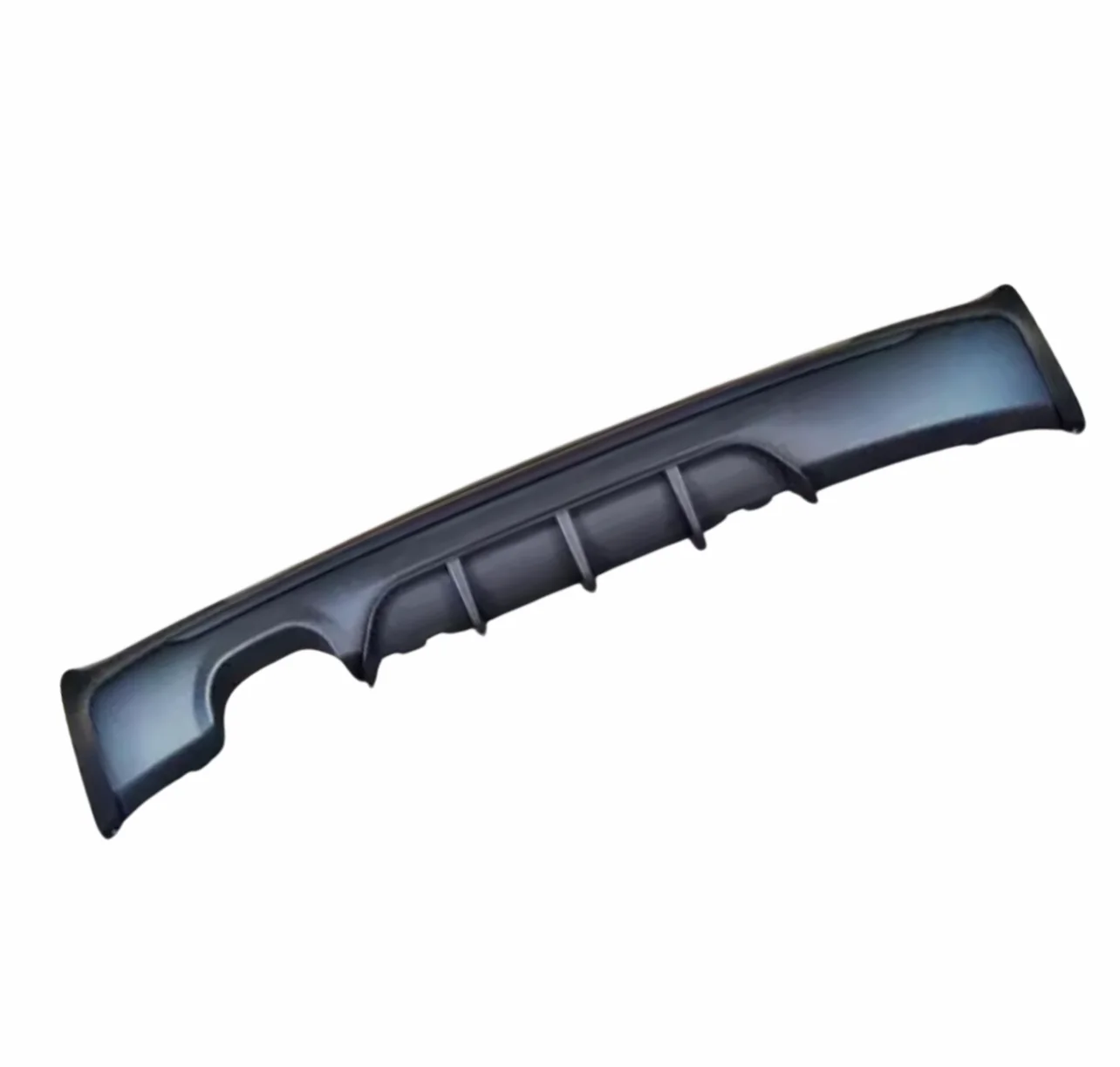 BMW 2 SERIES F22 F23 M-SPORT PERFORMANCE TWIN REAR DIFFUSER VALANCE MATTE BLACK - Image 4