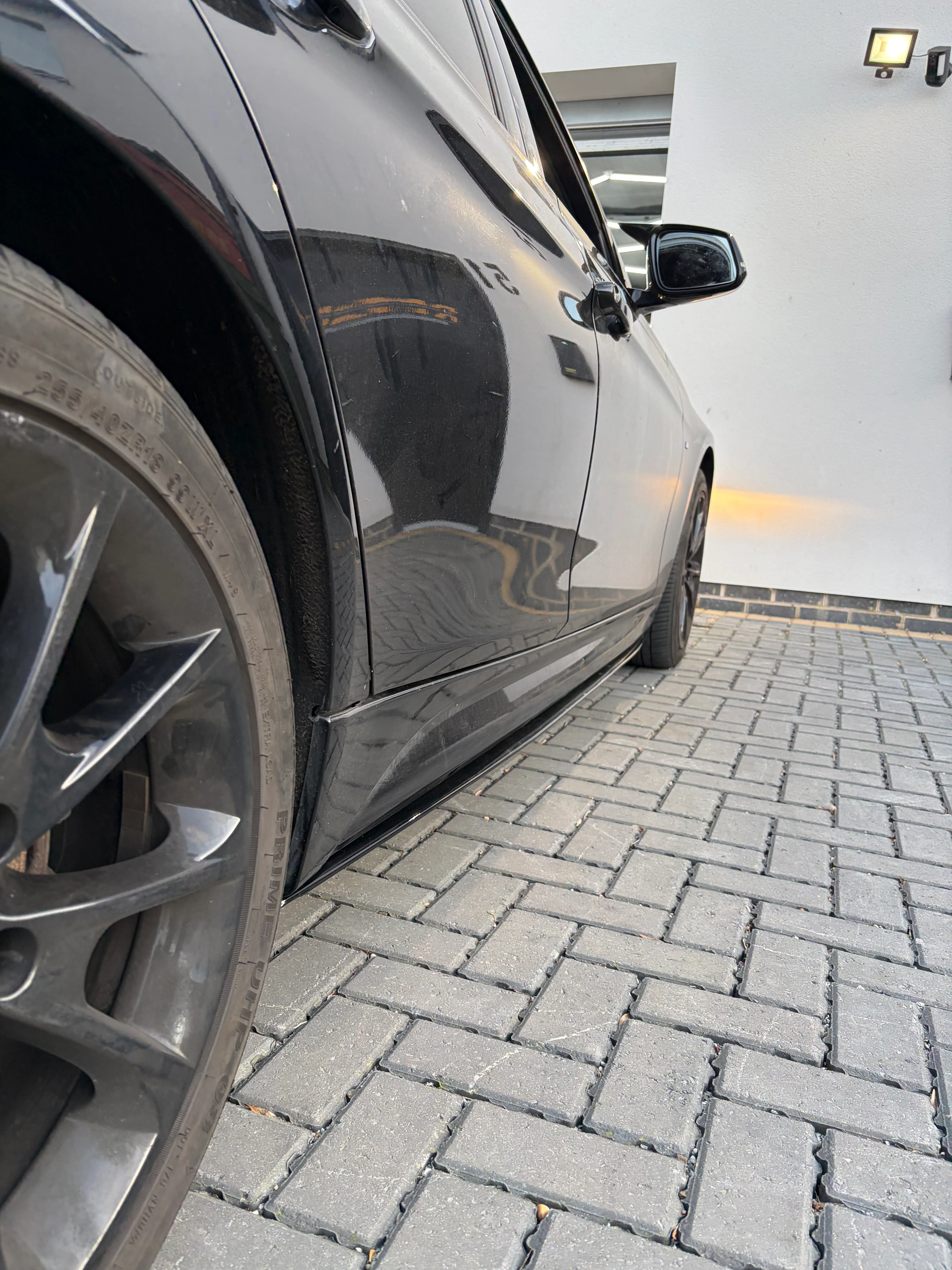 BMW 3 Series F30 Body Kit Mp Gloss Black Singe Exit Diffuser - Image 15