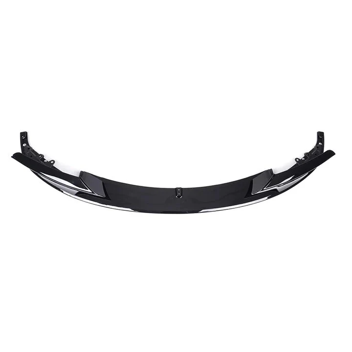 BMW 3 SERIES F30 F31 MP FRONT SPLITTER LIP SPOILER GLOSS BLACK 1 PIECE BOTTOM - Image 4