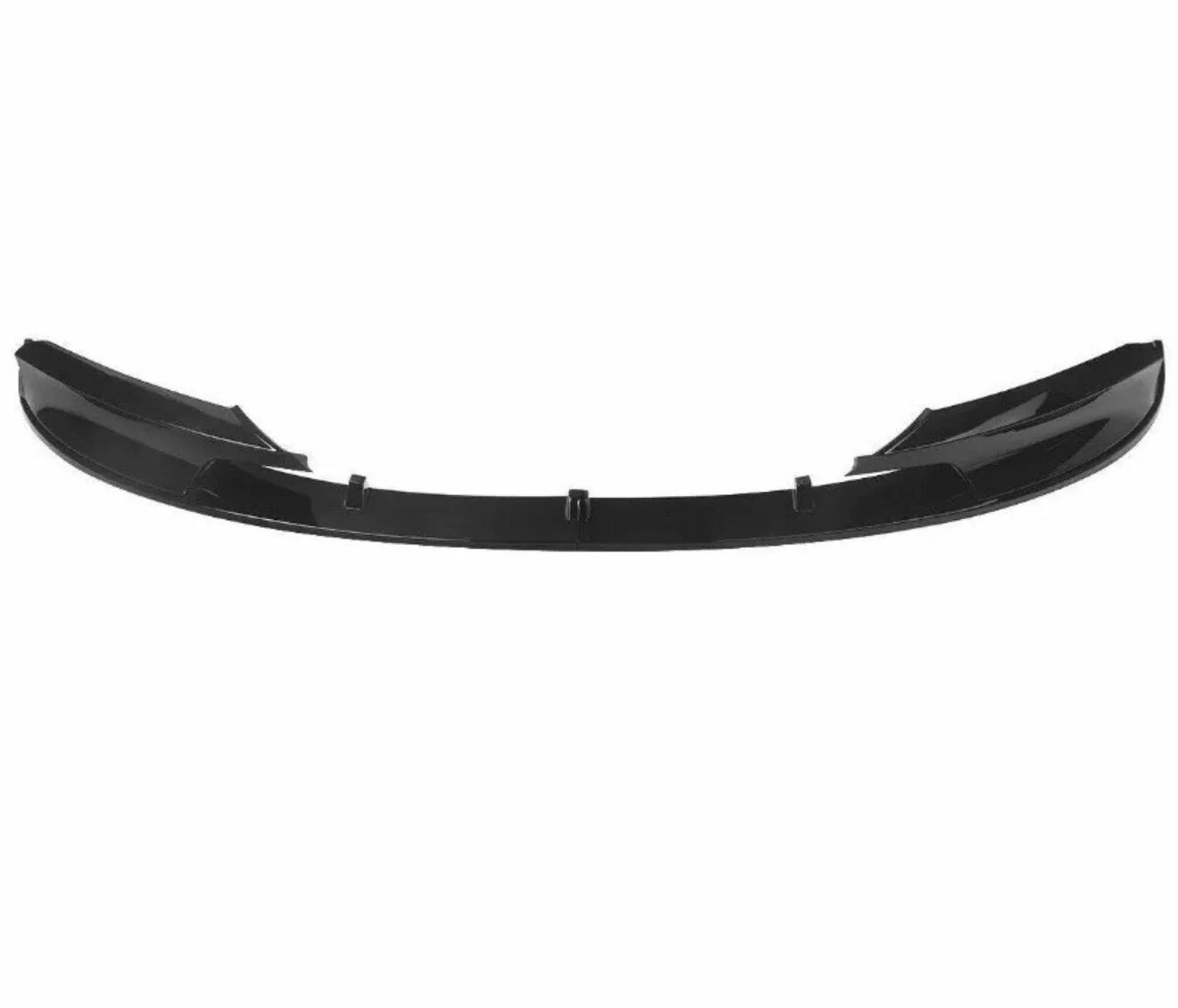 BMW 3 SERIES F30 F31 MP STYLE FRONT LIP SPOILER SPLITTER GLOSS BLACK 2 PIECE - Image 6