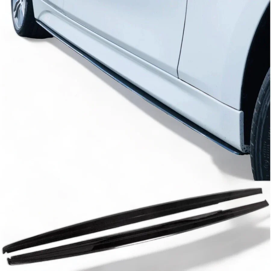 BMW 3 SERIES F30 F31 SIDE EXTENSION BLADE M PERFORMANCE SKIRT GLOSS 12-2019 - Image 7