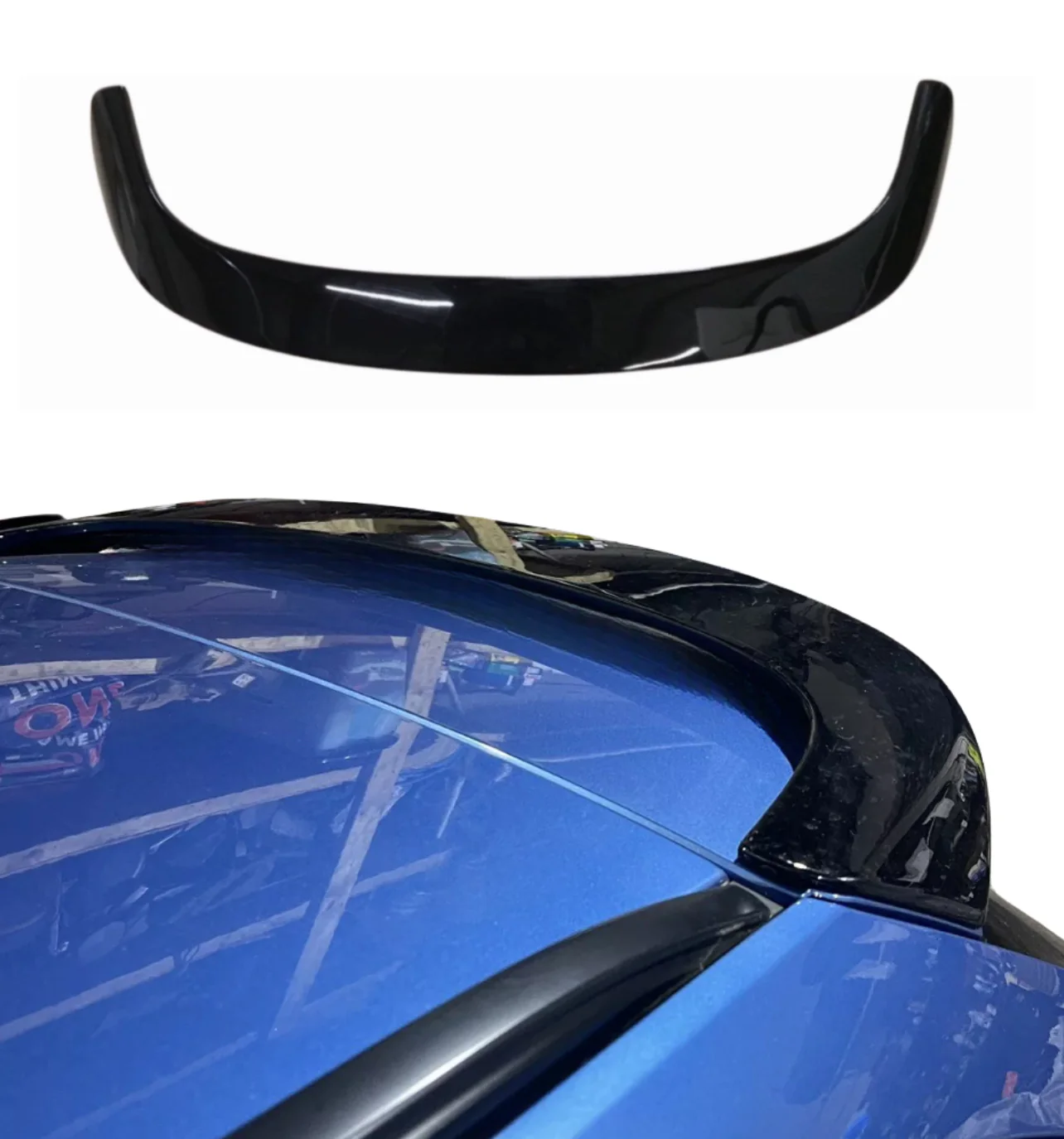BMW 3 Series F31 Estate Touring Roof Spoiler Lip Gloss Black Mp - Image 3