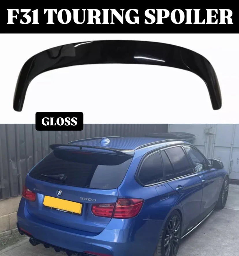 BMW 3 SERIES F31 ROOF SPOILER TOURING ESTATE REAR LIP WING BOOT VALANCE STM - Image 12