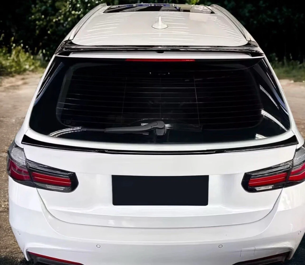 BMW 3 SERIES F31 TOURING ESTATE REAR MID BOOT ROOF SPOILER LIP 2012-2019 - Image 3