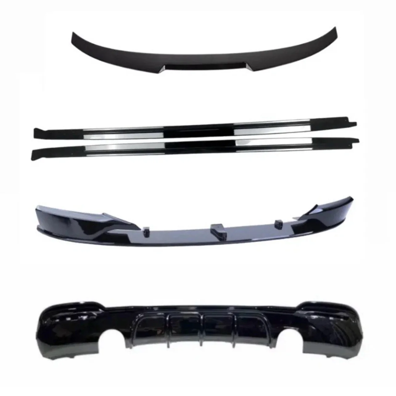 BMW 3 SERIES F34 GT GRAN TURISMO BODYKIT BODY KIT FRONT SPLITTER DIFFUSER DUAL