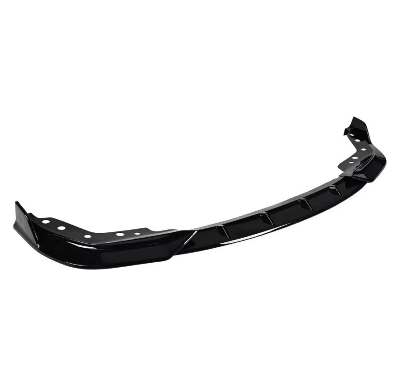 BMW 3 SERIES G20 G21 FRONT SPLITTER LIP VALANCE SPOILER SPLITTER GLOSS BLACK STM - Image 4