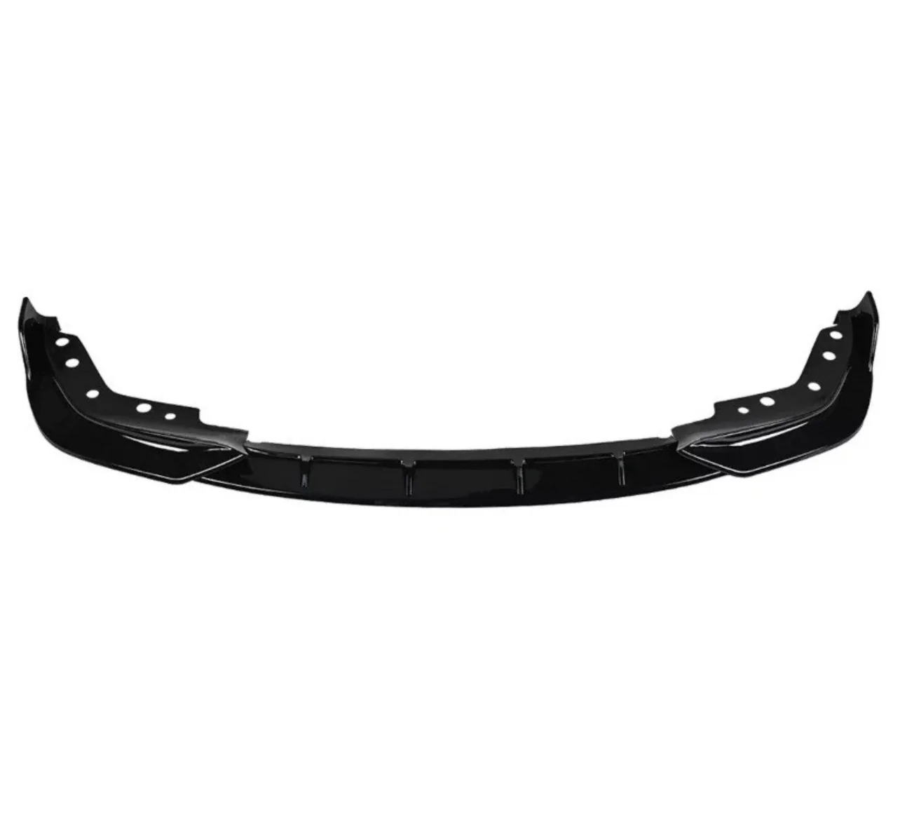 BMW 3 SERIES G20 G21 FRONT SPLITTER LIP VALANCE SPOILER SPLITTER GLOSS BLACK STM - Image 7