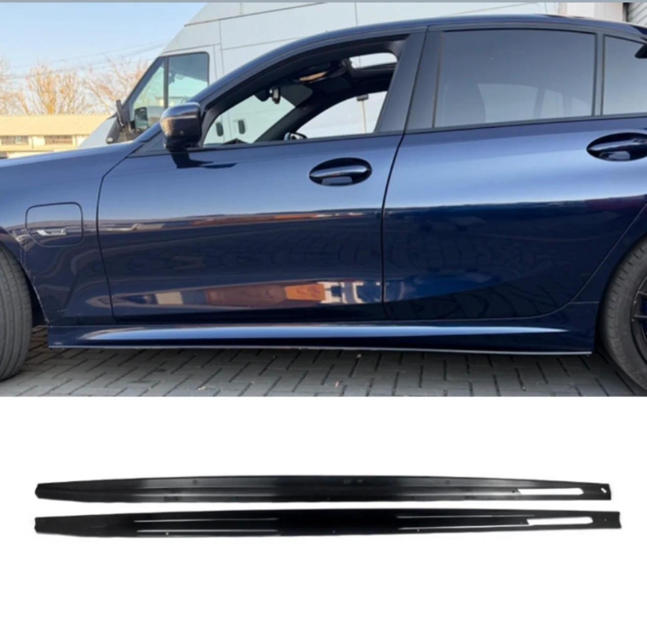 BMW 3 Series G20 G21 Full Length Side Skirt Extensions STM