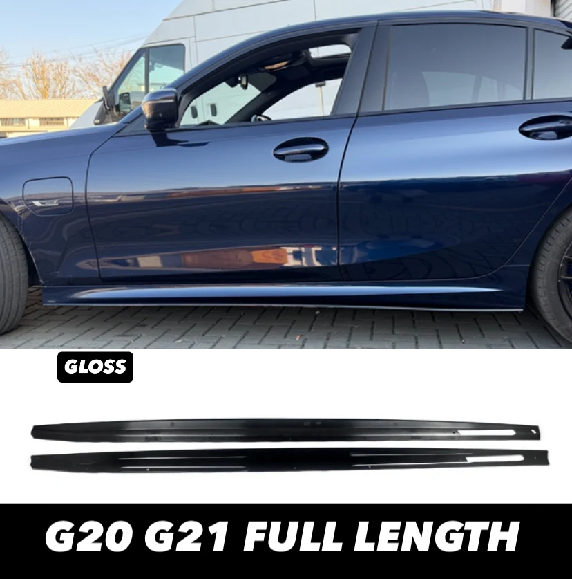 BMW 3 Series G20 G21 Full Length Side Skirt Extensions STM - Image 2