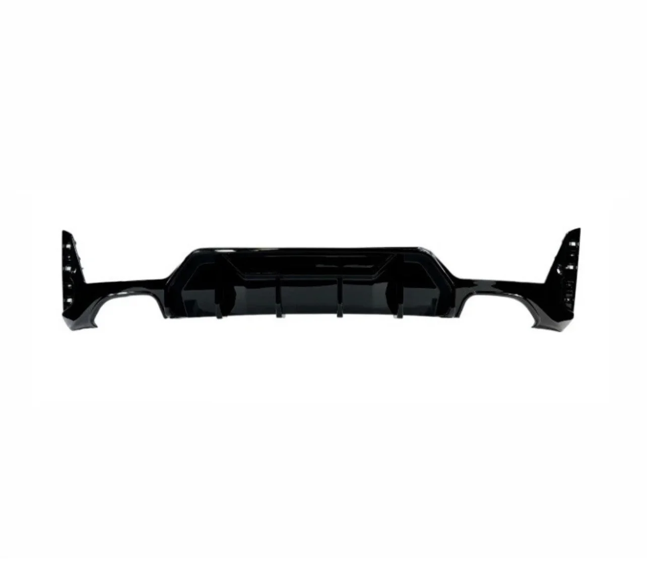 BMW 3 SERIES G20 G21 LCI 2023 GLOSS BLACK LOOK REAR BUMPER DIFFUSER STM 340i STM - Image 4