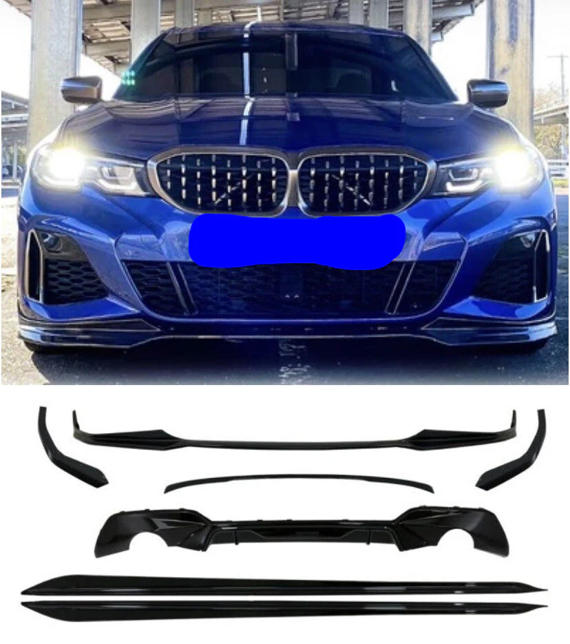 BMW 3 SERIES G20 G21 M PERFORMANCE BODY KIT FRONT SPLITTER REAR DIFFUSER SIDE