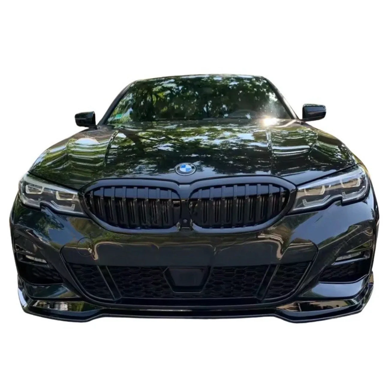BMW 3 SERIES G20 G21 M PERFORMANCE MPS 19-21 FRONT SPLITTER GLOSS BLACK ABS - Image 10