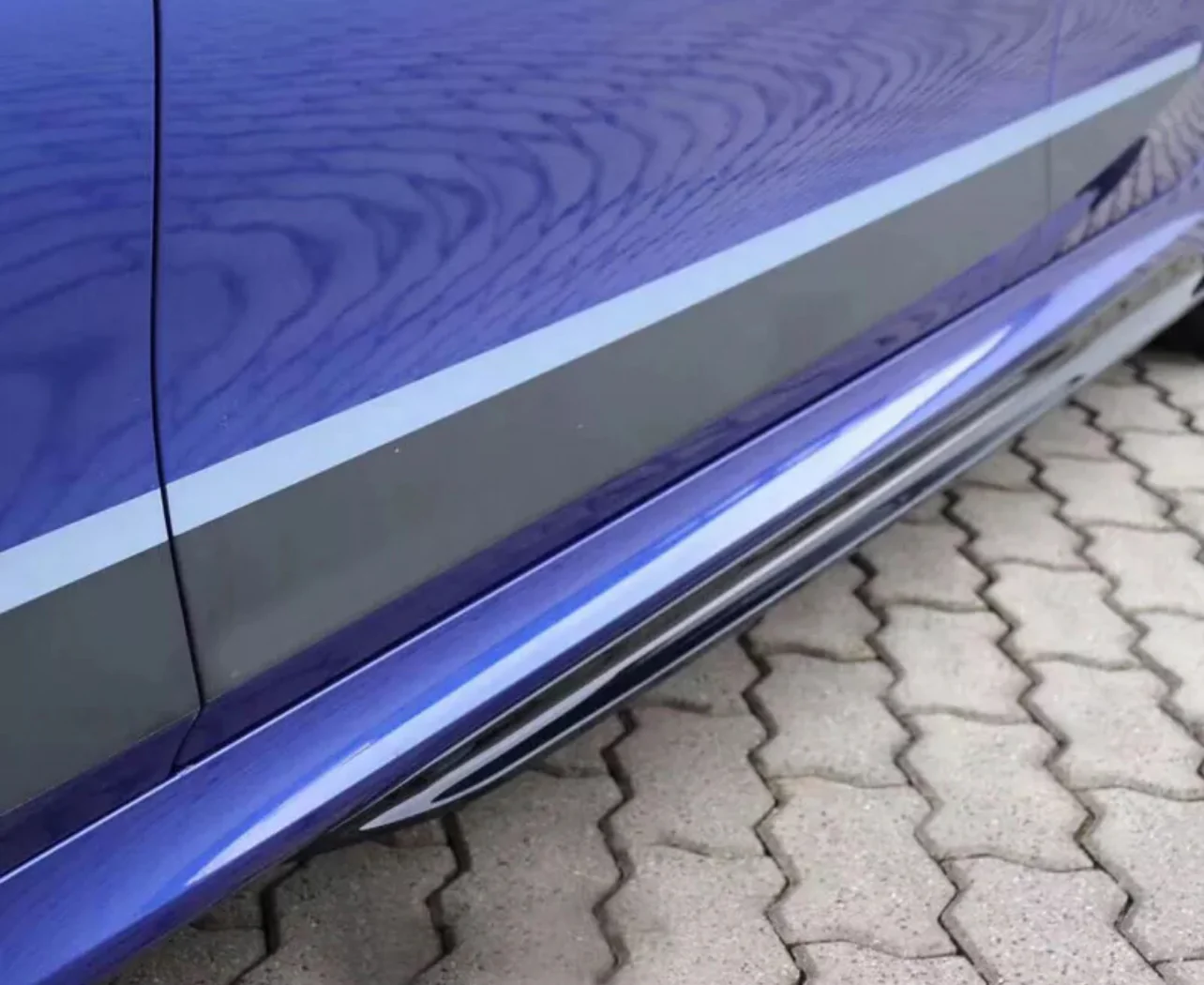 BMW 3 Series G20 G21 Side Extensions Lip Gloss Black Saloon/Estate - Image 3