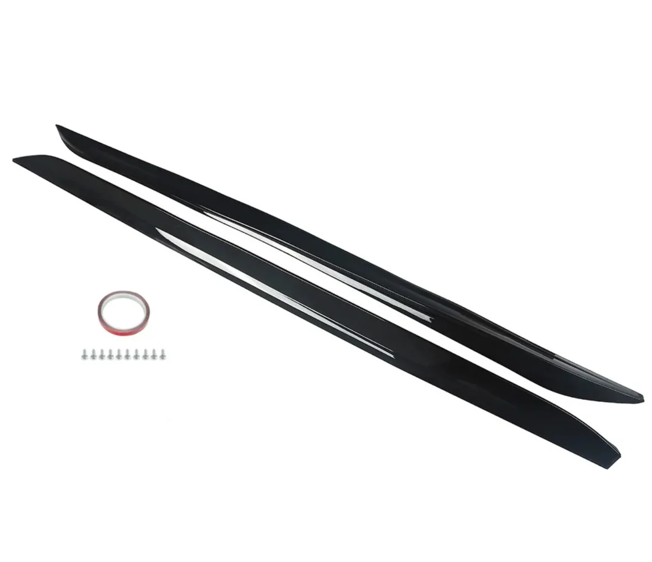 BMW 3 Series G20 G21 Side Extensions Lip Gloss Black Saloon/Estate - Image 6