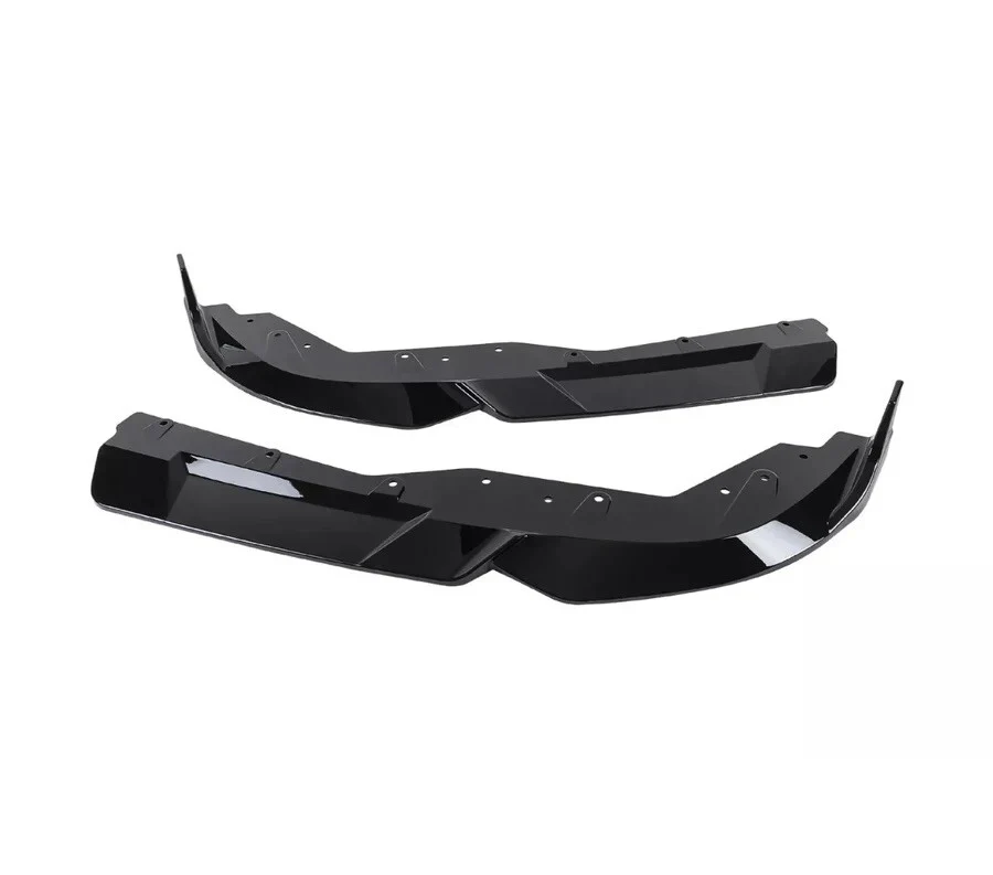 BMW 3 SERIES G20 GLOSS BLACK FRONT SPLITTER BUMPER LIP LCI FACELIFT 2021+ MP - Image 7