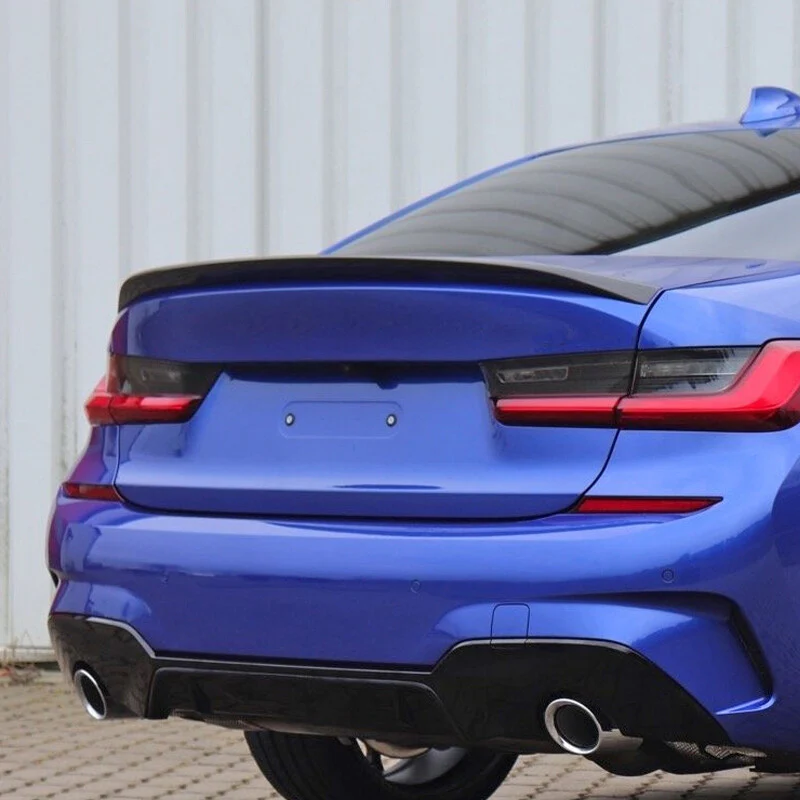 BMW 3 Series G20 Gloss Black M Performance Spoiler ABS Boot Lip MP New