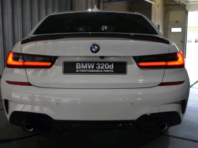 BMW 3 Series G20 Gloss Black M Performance Spoiler ABS Boot Lip MP New - Image 2
