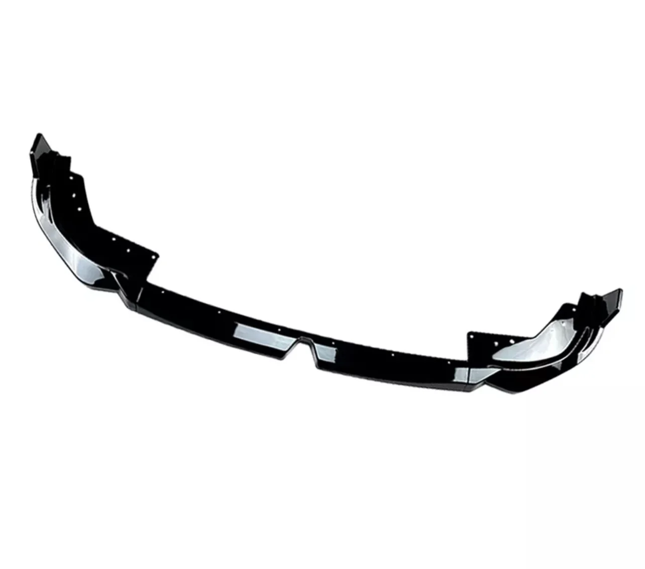 BMW 3 Series G20 LCI Gloss Black M Sport Front Bumper Lower Spoiler Splitter Lip - Image 3