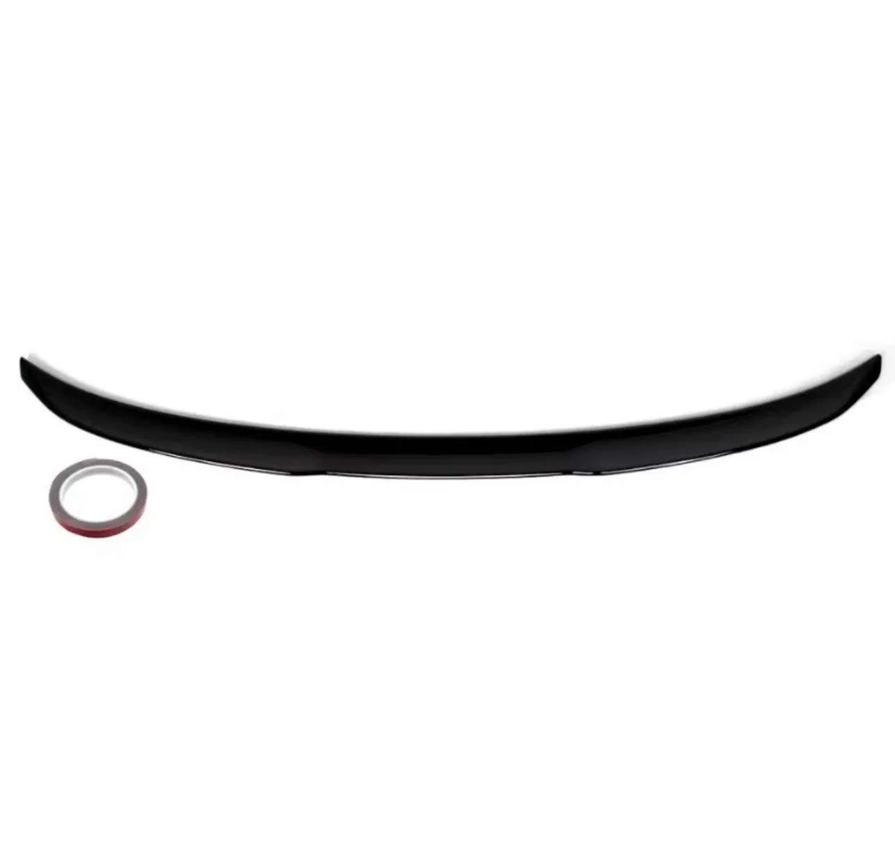 BMW 3 SERIES G20 V STYLE M4 2019+ REAR SLIM BOOT SPOILER LIP GLOSS BLACK - Image 5
