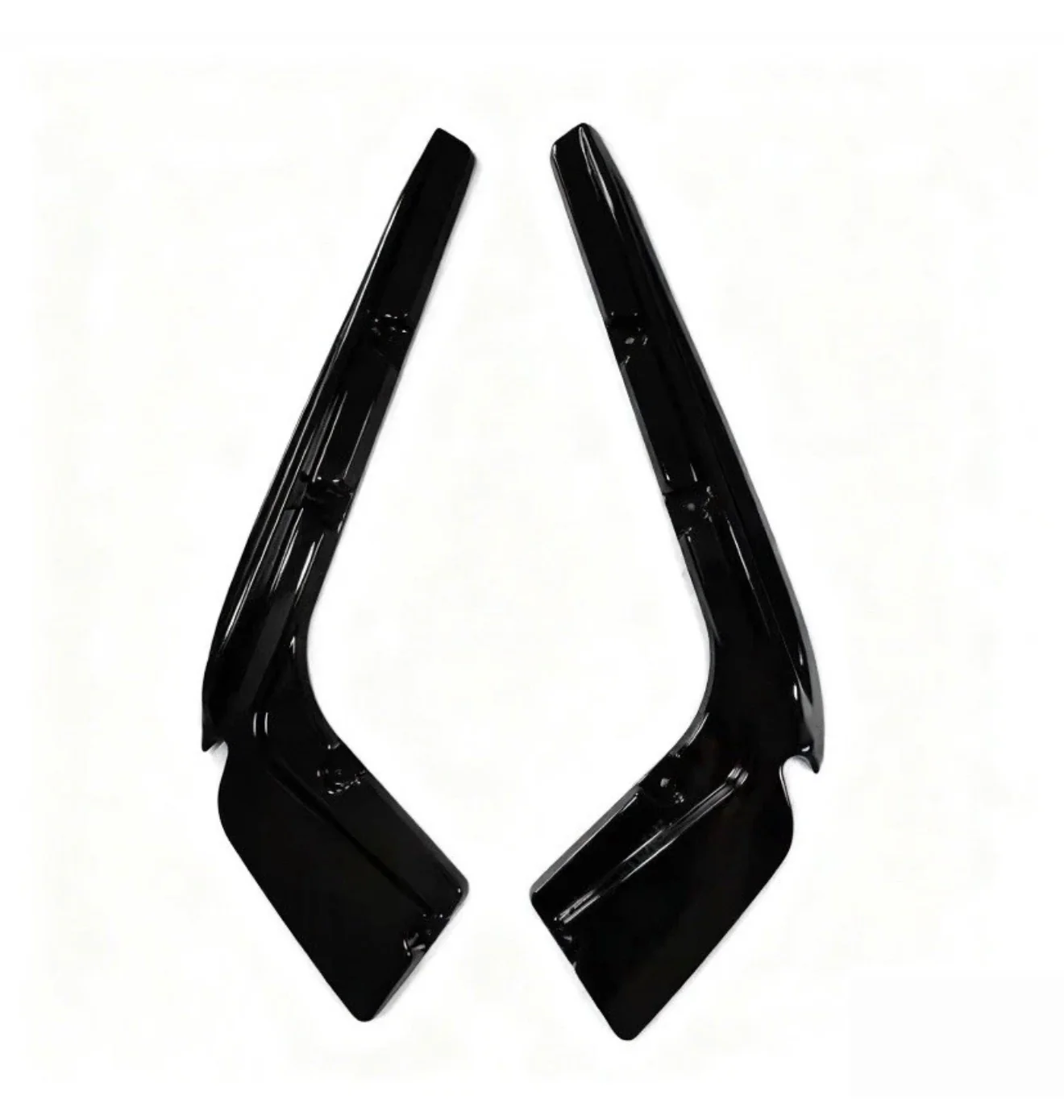 BMW 3 Series M3 F30 Gloss Black Rear Corner Side Spats Canards Diffuser Splitter - Image 3