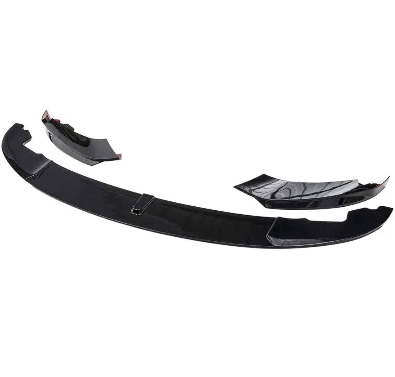 BMW 4 Series F32 F33 F36 Front Splitter Gloss Black 2014-2020 Mp Style - Image 3