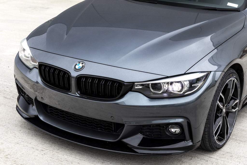 BMW 4 Series F32 Front Lip Splitter Diffuser M Perfromance Spoiler High Gloss - Image 2