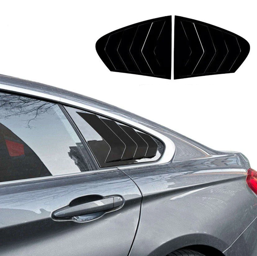 BMW 4 Series F36 2014-2020 Rear Window Side Vent Shutter Louver Cover Vents Trim