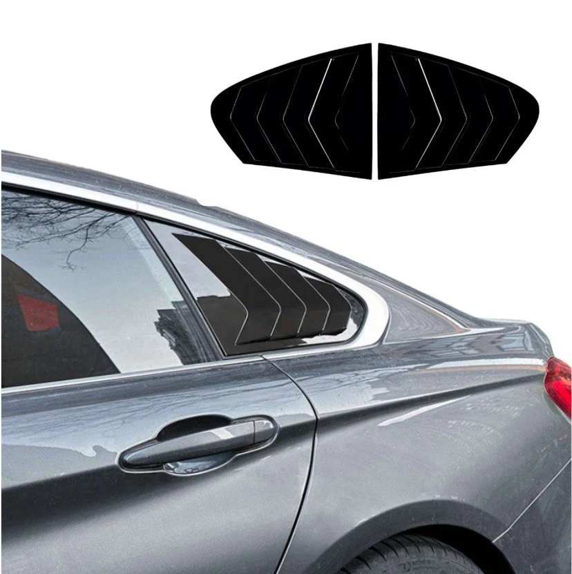 BMW 4 Series F36 2014-2020 Rear Window Side Vent Shutter Louver Cover Vents Trim - Image 4