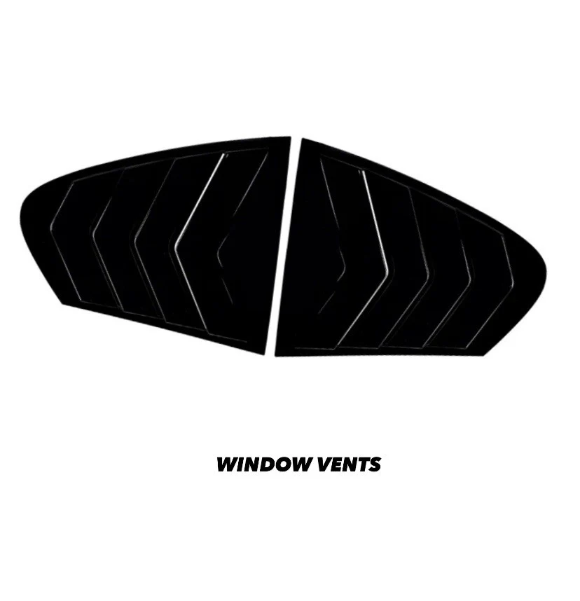 BMW 4 Series F36 2014-2020 Rear Window Side Vent Shutter Louver Cover Vents Trim - Image 8