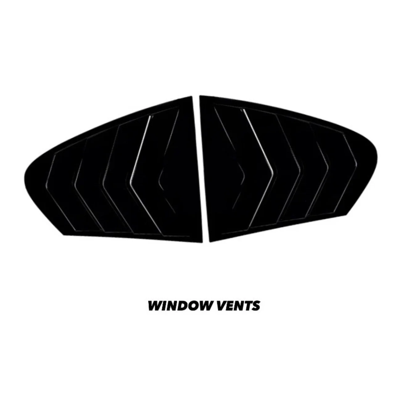 BMW 4 Series F36 2014-2020 Rear Window Side Vent Shutter Louver Cover Vents Trim - Image 2