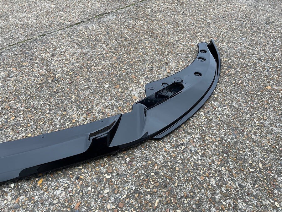 BMW 4 SERIES G22 G23 G26 M SPORT 3D FRONT SPLITTER BUMPER LIP GLOSS - Image 4