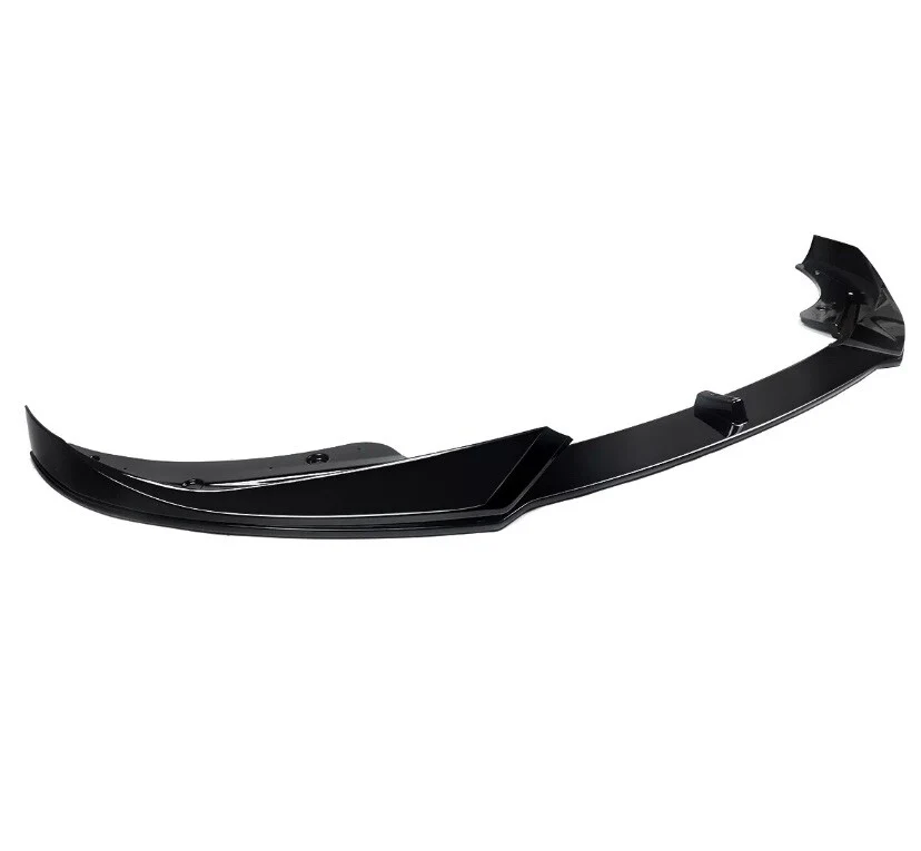 BMW 4 Series G22 G23 M Sport Performance Front Lip Splitter Black AC Style - Image 2