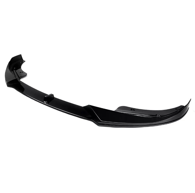 BMW 4 Series G22 G23 M Sport Performance Front Lip Splitter Black AC Style - Image 3