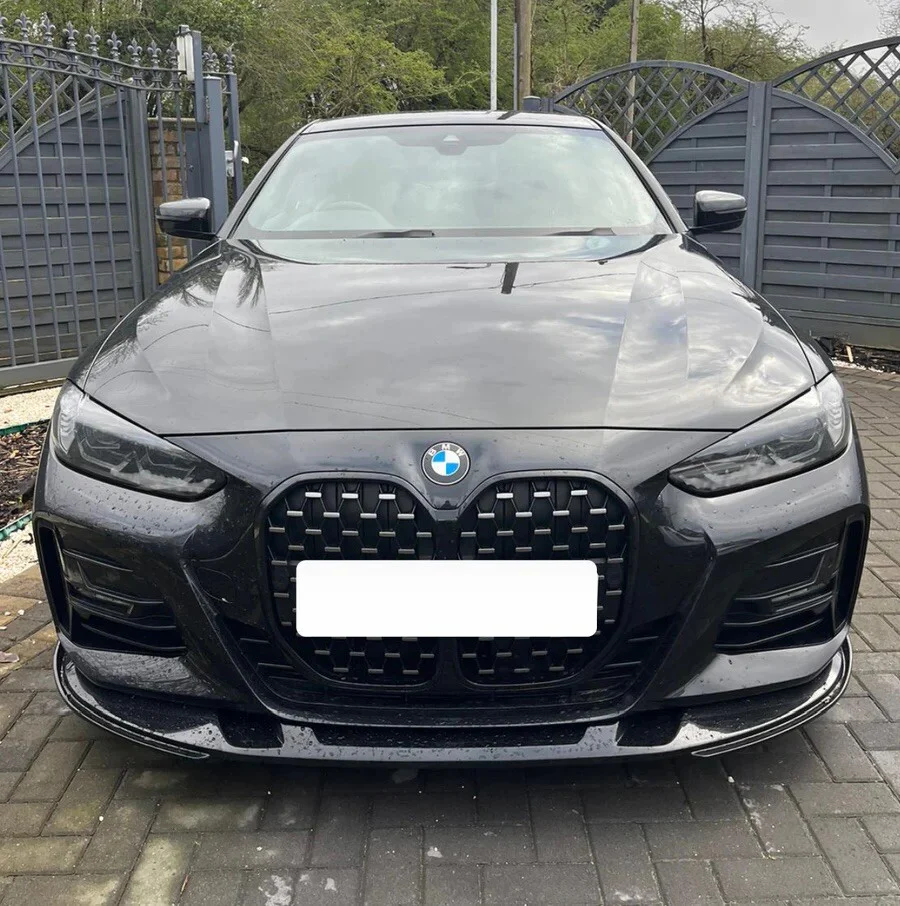 BMW 4 SERIES G23 CONVERTIBLE KIT FRONT SPLITTER SKIRT DIFFUSER BODY BODYKIT LIP - Image 13