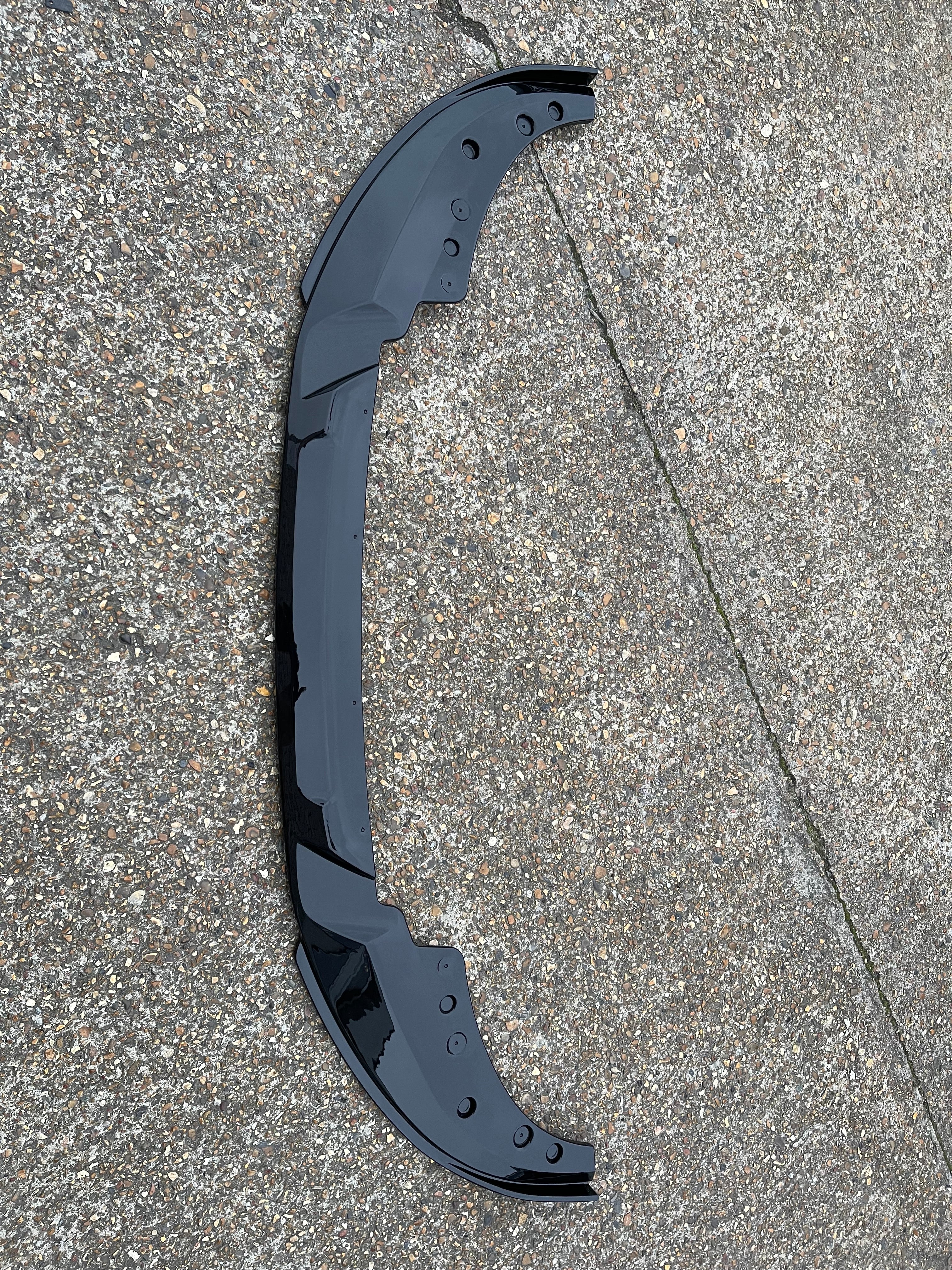 BMW 4 Series G26 Gran Coupe Front Splitter Gloss Black STM Style - Image 10