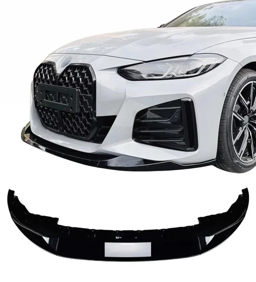 BMW 4 SERIES G26 GRAN COUPE M SPORT MP FRONT SPLITTER SPOILER LIP GLOSS 2020+ - Image 3