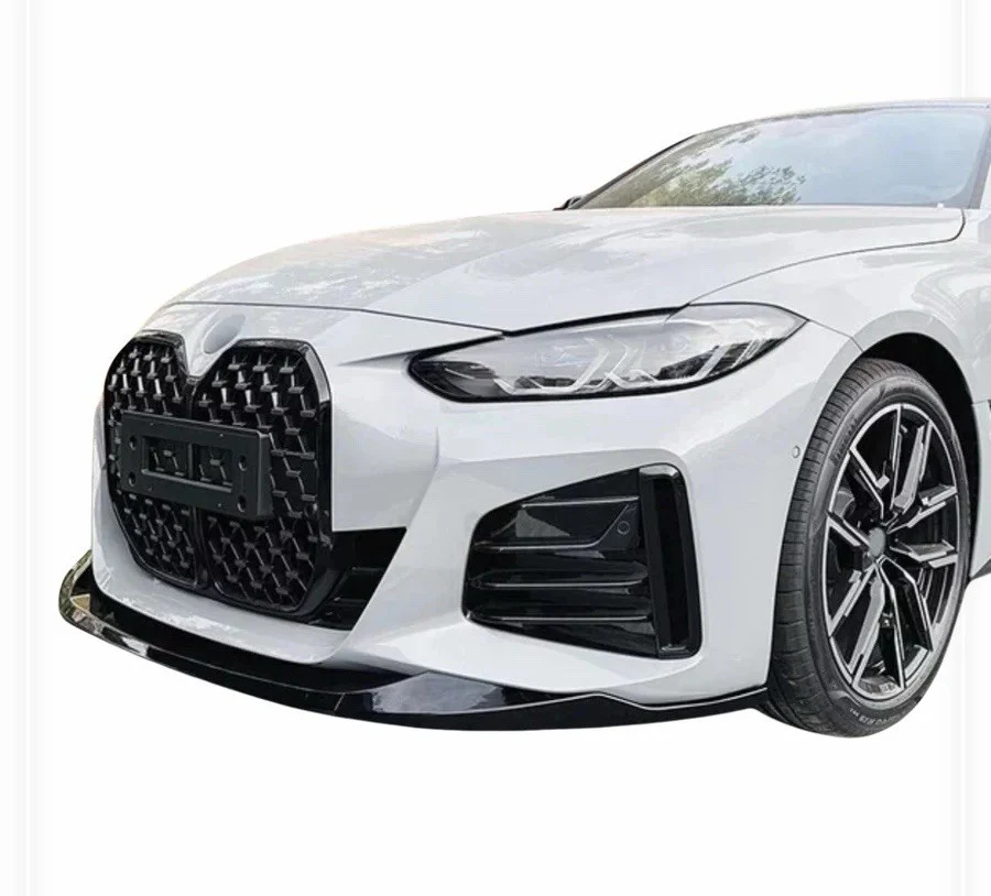 BMW 4 SERIES G26 GRAN COUPE M SPORT MP FRONT SPLITTER SPOILER LIP GLOSS 2020+ - Image 4