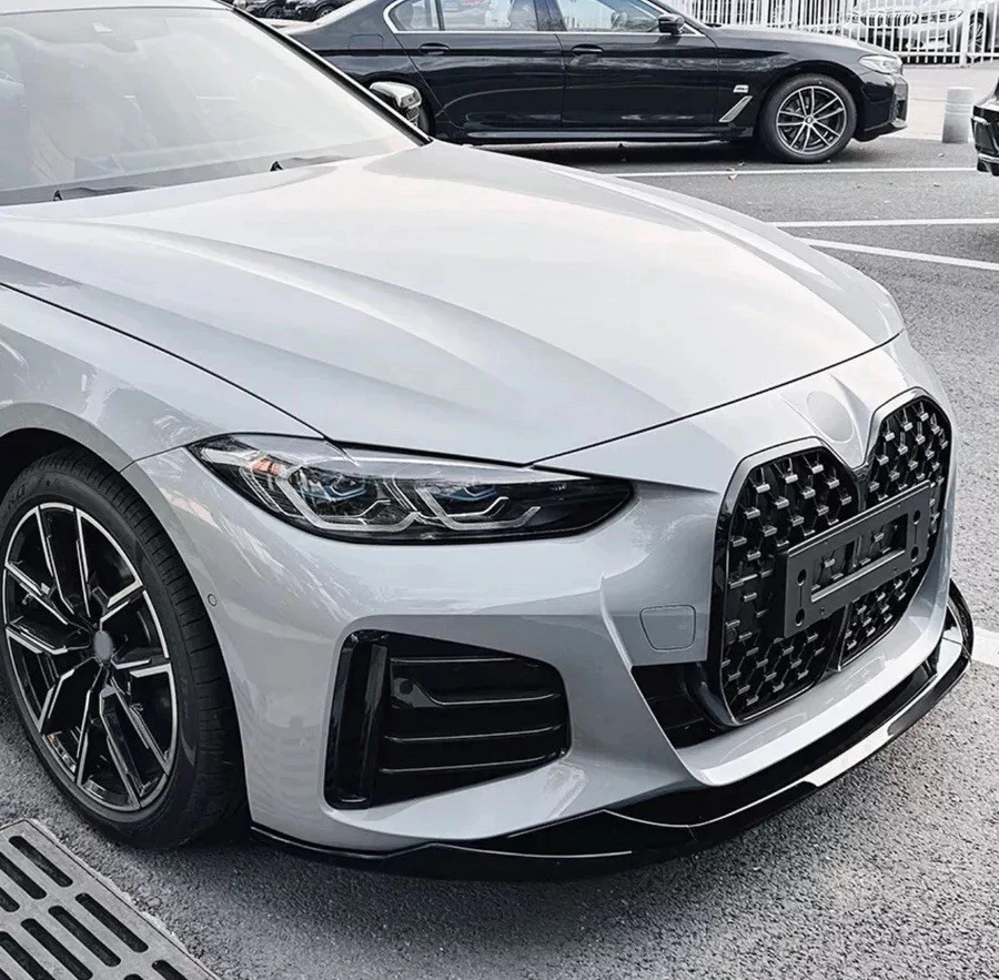 BMW 4 SERIES G26 GRAN COUPE M SPORT MP FRONT SPLITTER SPOILER LIP GLOSS 2020+ - Image 6