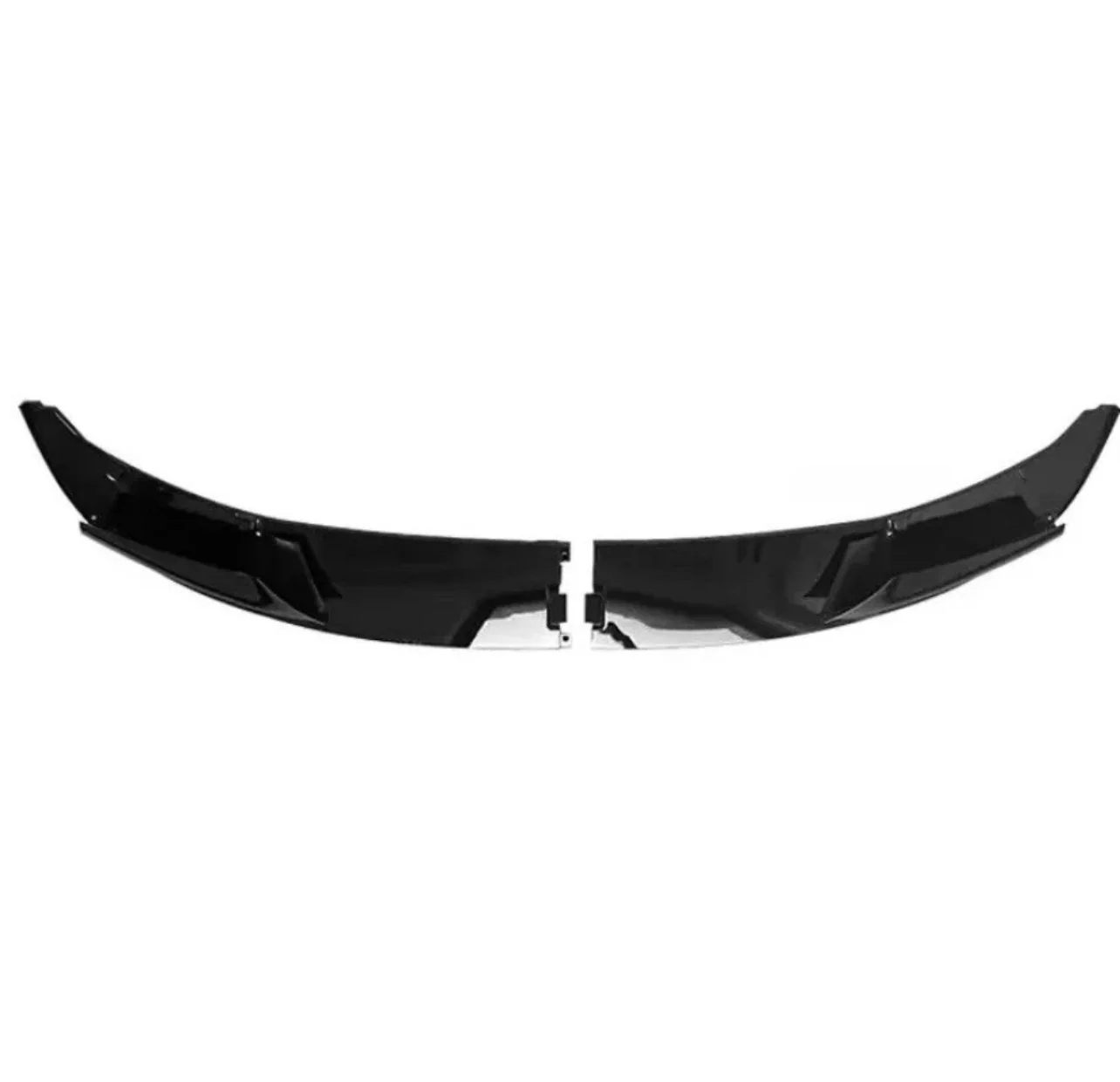BMW 5 SERIES F10 F11 FRONT BUMPER SPLITTER LIP M SPORT GLOSS BLACK 2010-16 2PC - Image 6