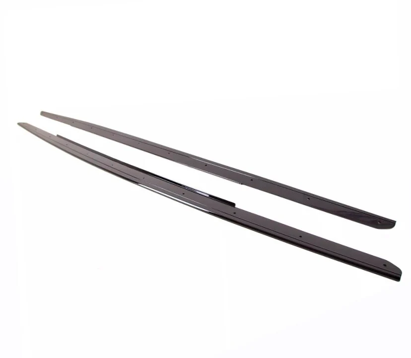 BMW 5 SERIES F10 F11 GLOSS BLACK STYLE SIDE SKIRT EXTENSION LIP BLADES 2020-16 - Image 6