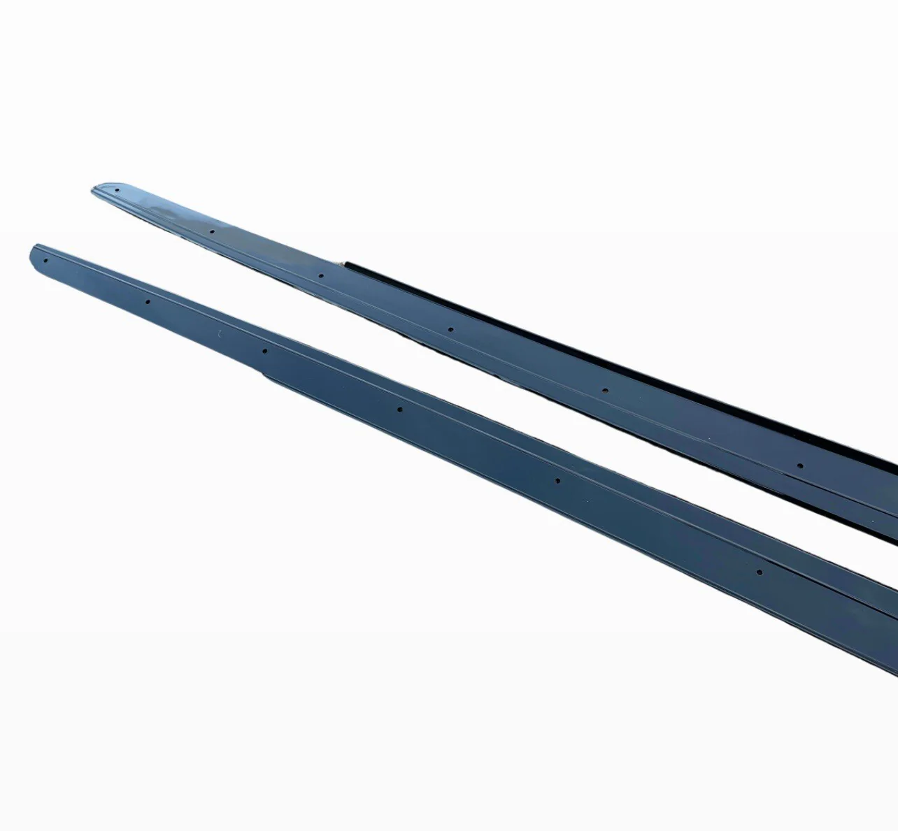 BMW 5 SERIES F10 F11 GLOSS BLACK STYLE SIDE SKIRT EXTENSION LIP BLADES 2020-16 - Image 8